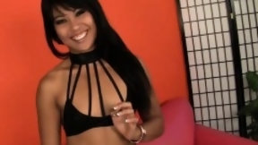 asian pornstar video: Hot Asian Bitch Max Mikita Struggles To Handle