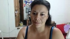 mature latina video: Busty latin babe Lisa Daniels masturbating her wet fat pussy