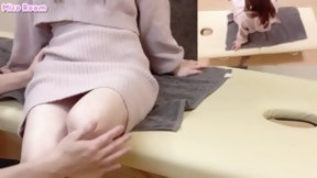 japanese massage video: Erotic Oil Massage ended up with having sex