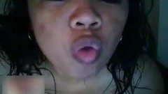 filipina video: Chubby Philippines playing on skype Part 1