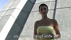 czech amateur milf video: Real amateur Czech Milf Gabrielle Gucci fucked in public for money