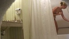 bathroom video: erections because of my stepsister