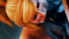 cgi video: Busty 3D Monster Animated Video Cum