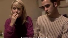 czech couple video: A Czech couple fucks at home