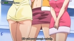 animation video: Hentai horny girls with huge tits having group sex