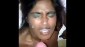 facial video: beautiful indian face homemade facial
