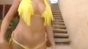 brazilian big cock video: Crazy homemade Big Dick, Big Tits adult video