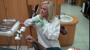 dentist video: Dick Loving Dentist Britney Beth Gives A Sucking