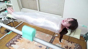 mummification video: Machine Mummification Self Bondage