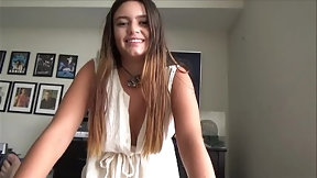 hippy video: Sweet Horny Stepsister wants to Ride my Cock