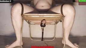 hands free video: Again!!! He did it again! He was Caught Masturbating! Testicles Electrocuted until Sissygasm