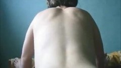 first time anal video: Amateur big butt wife homemade