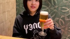 asian tits video: Asian teen likes beer and hot sex