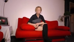 butthole video: Tante Gerda auf der Besetzungs Couch, geht doch...