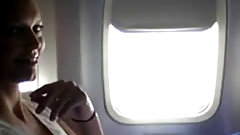 airplane video: Airplane Girlfriend Masturbation