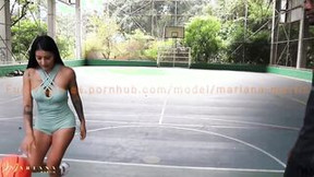 basketball video: I screwed an NBA basketball player that I meet into the park - Mariana Martix