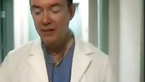 rectal exam video: Doctor enema rectal exam