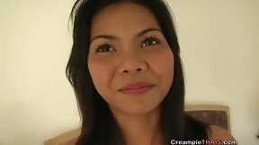 thai cum video: Squeeze my Huge Asian Juggs and Fill me with your Creampie