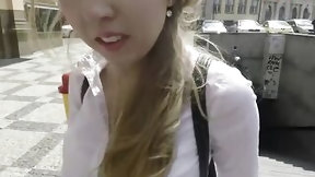 tourist video: BITCHESABROAD - Pretty Tourist Anya Akulova Got Large Wang During Her Journey - LETSDOEIT