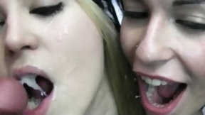 cum swapping video: cum swapping girls in orgy