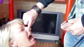 piss drinking video: 10 guys pissed me inside my mouth! Intense male piss drinking!