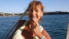 boat video: in vacation on a boat near Marseille