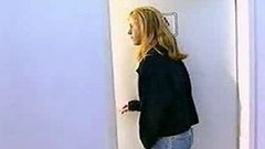 public toilet video: Monika Goes In A Public Toilet Booth To Masturbate