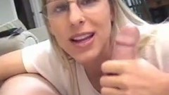 glasses video: My four eyed GF is pure gold and she knows how to deepthroat