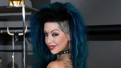 tattoo video: Two dolls Martina Smeraldi and Lady Blue love hardcore anal sex