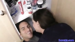 plumber video: Classy milf pounded by plumber