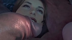 3d video: Lara Croft fucked in gangbang by huge cock aliens