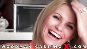 anal casting video: Karina Grand  Wodman Casting