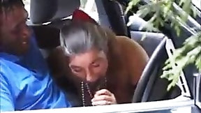 british granny video: Granny got facialized by Omar