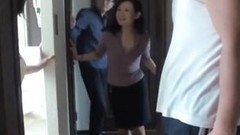 asian hot mom video: Finally my Busty Stepmom makes me a Blowjob