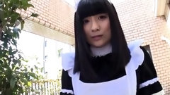 japanese school uniform video: Japanese AV teen in school uniform has hardcore group sex