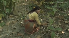 asian creampie video: Super sexy desi women fucked in forest