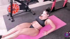 fit girl video: Big Boobed Fit sluts Total Body Huge Booty Workout