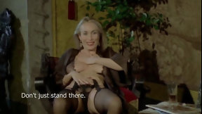 italian hot mom video: A busty Italian lady in action