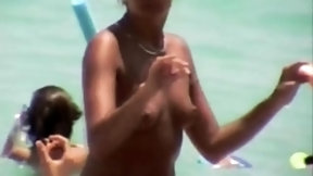 topless video: Big Boobs Hot Topless MILFs Voyeur Beach Amateur Video