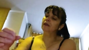 latina mom video: JOI roleplay mamma
