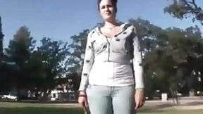 machine fucking video: Machine Fucking on a Park Pussy Pickup