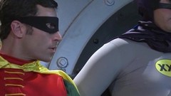 superhero video: Tori Black banged in threesome by Batman and Robin