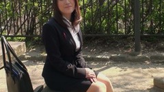 japanese pantyhose video: Sex-starved Asian secretary Ritsuko Tachibana is masturbating her pussy in the office