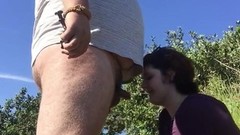 street video: Fat Guy And Street Whore - Public Cock Sucking