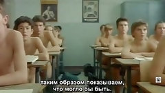 nude video: Naughty Russian teacher takes off her clothes to be naked like the rest of the class