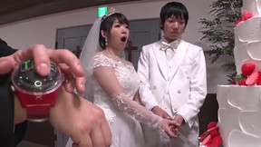 bride video: Christian Japanese wedding with the busty bride and the bride's maid fucked in church