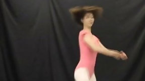dancing asian video: chinese girl dancing