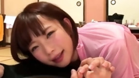japanese blowjob video: Hardcore anal creampie pov 2