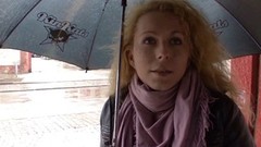 money video: Mature Seduce to Fuck for Cash at Street Casting German