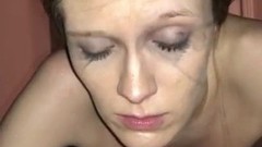 humiliation video: DEGRADED WHORE WIFE HUMILIATED AFTER ANAL